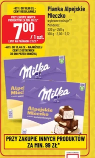 Mleczko alpejskie Milka