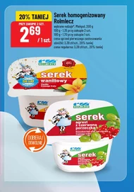 Serek homogenizowany Mlekpol
