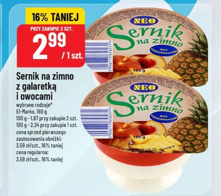 Sernik na zimno Neo