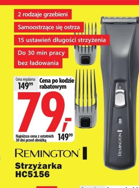 Strzyżarka Remington