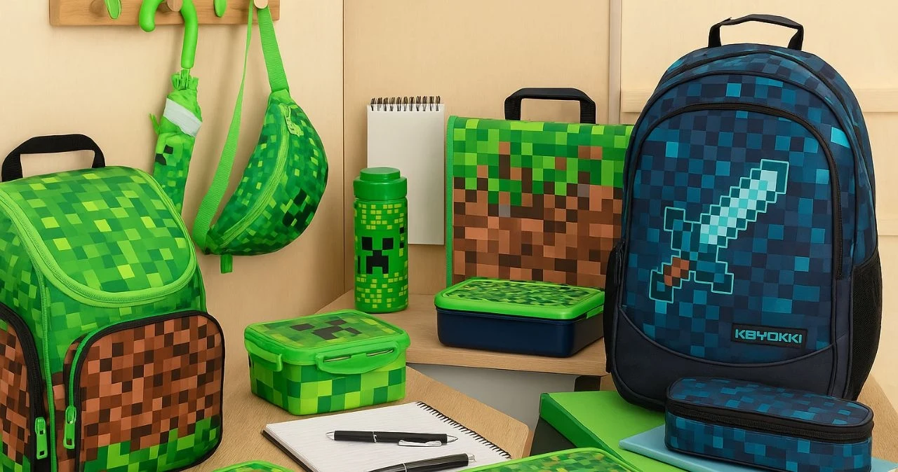 Artykuły szkolne Minecraft (SMYK) Artykuły szkolne Minecraft (SMYK)