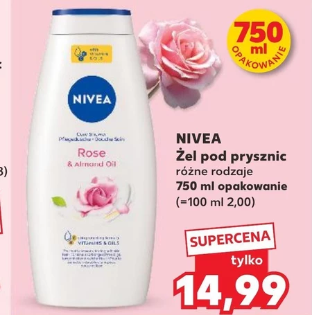 Żel pod prysznic Nivea