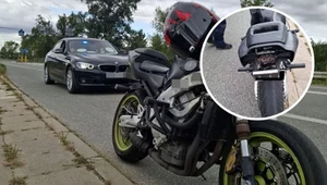 30 tys. zł za chwilową jazdę na jednym kole. Motocyklista słono zapłaci