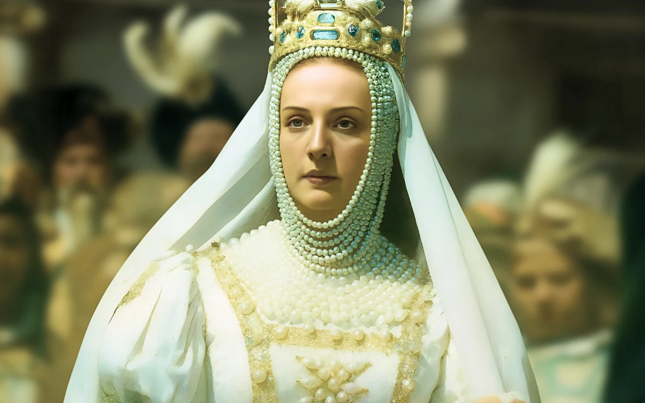 Jadwiga Smosarska w "Barbarze Radziwiłłównie"