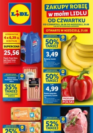 Gazetka promocyjna Lidl, ważna od 28.08.2025 do 31.08.2025.