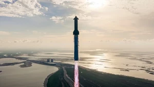 Starship ponownie poleciał. Wielki sukces rakiety SpaceX