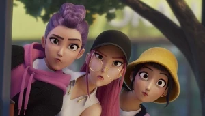 "K-popowe łowczynie demonów"