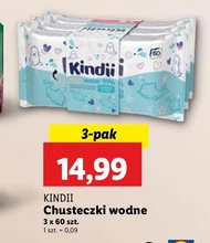 Chusteczki nawilżane Kindii