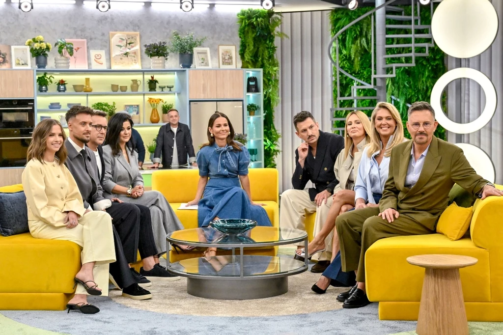 Gwiazdy "halo tu polsat" na śniadaniu prasowym