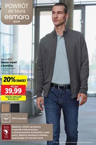 Sweter męski Esmara