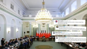 Fala komentarzy po posiedzeniu Rady Gabinetowej