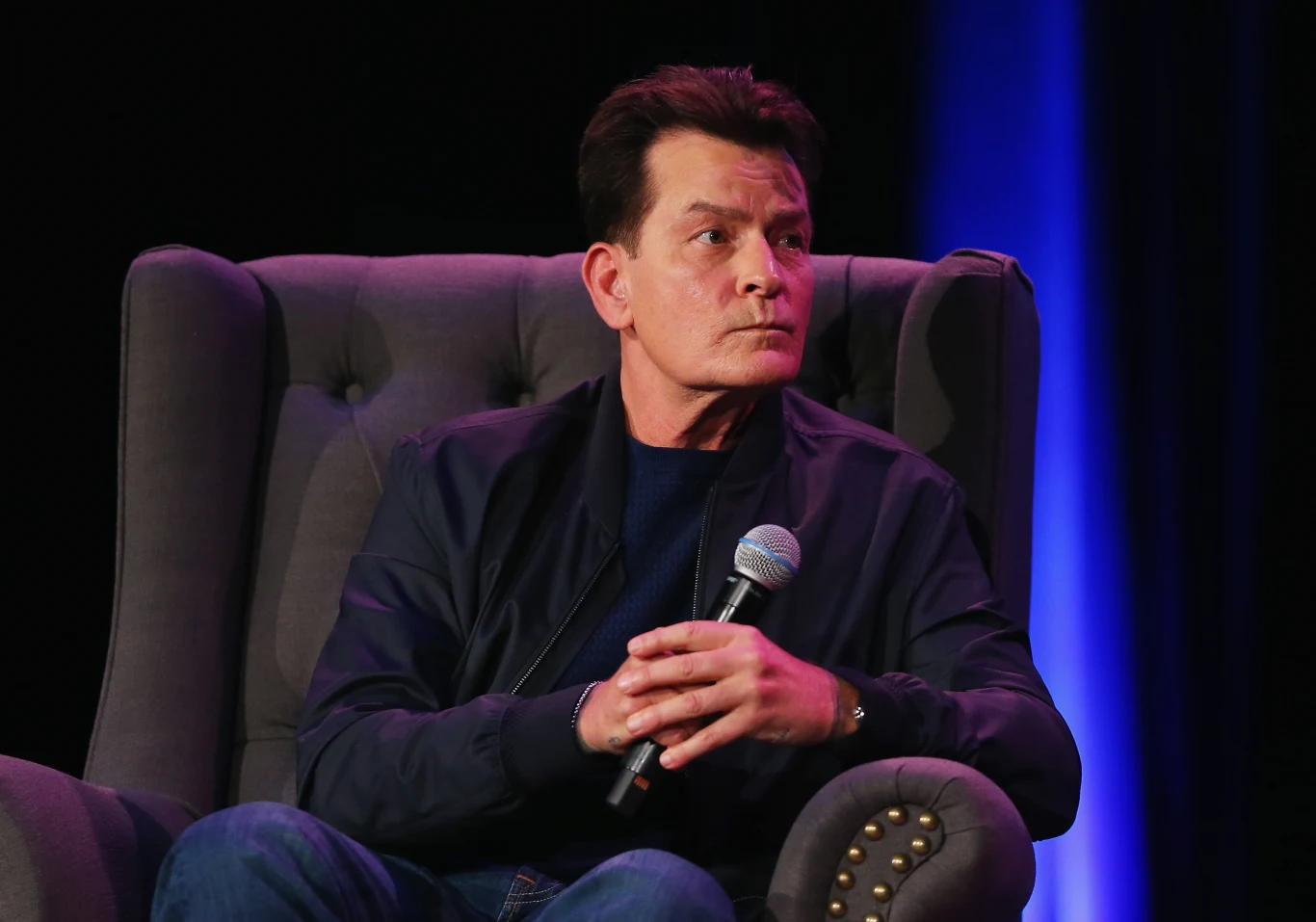 Charlie Sheen w 2018 roku Charlie Sheen w 2018 roku