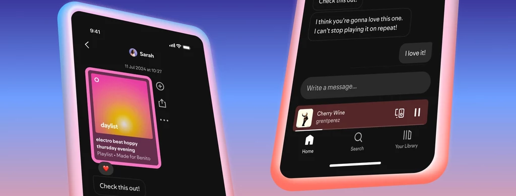 Spotify uruchamia wiadomości prywatne. Teraz udostępnisz muzykę znajomym bez Messengera Spotify uruchamia wiadomości prywatne. Teraz udostępnisz muzykę znajomym bez Messengera