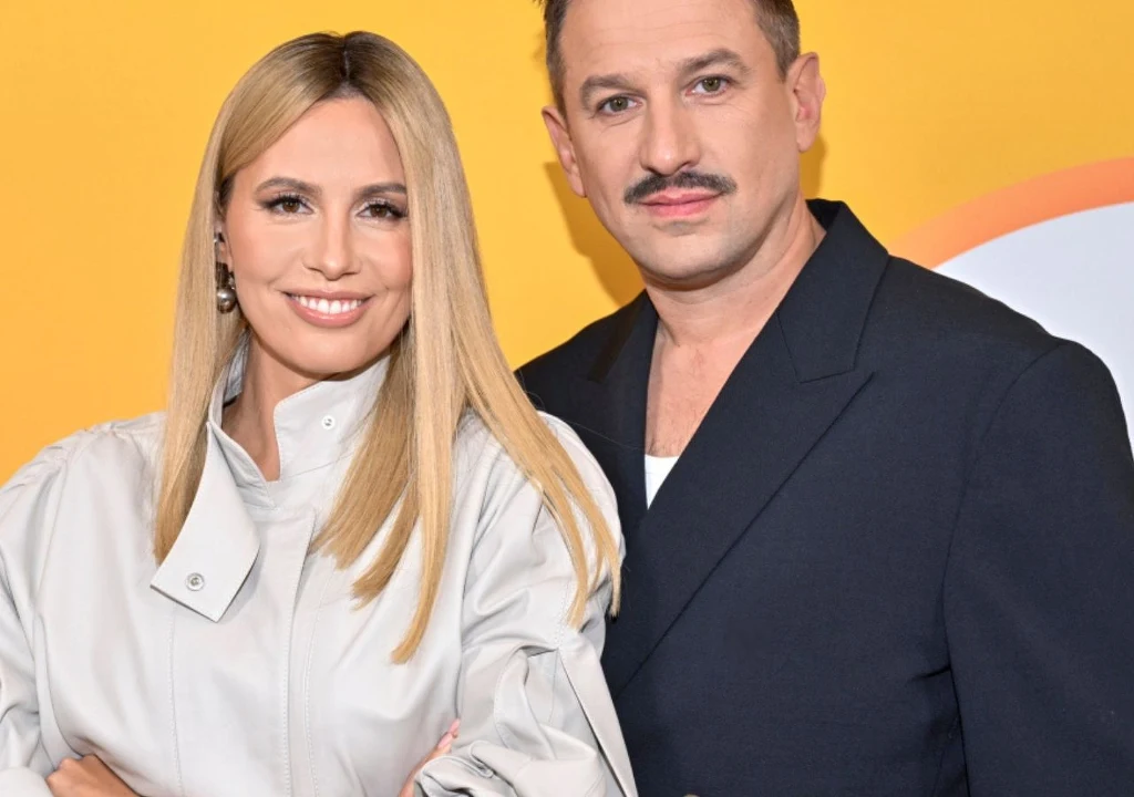 Agnieszka Hyży i Maciej Rock w halo tu polsat