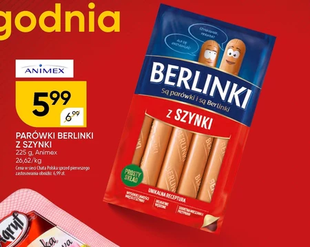 Parówki Berlinki
