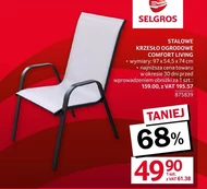 Krzesło ogrodowe Selgros