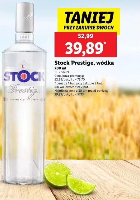 Wódka Stock