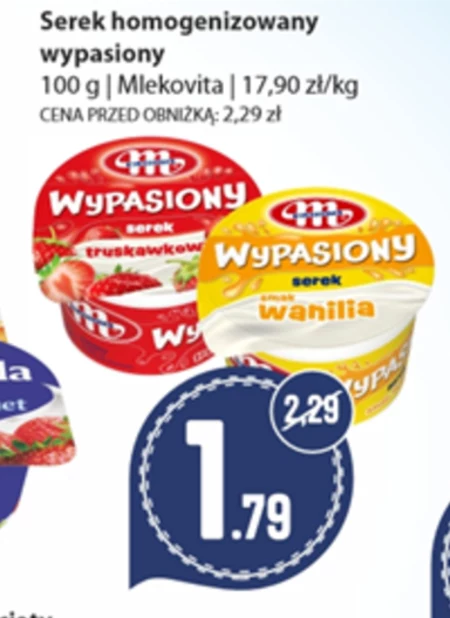 Serek homogenizowany Mlekovita