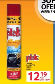 Środek do kokpitu Plak