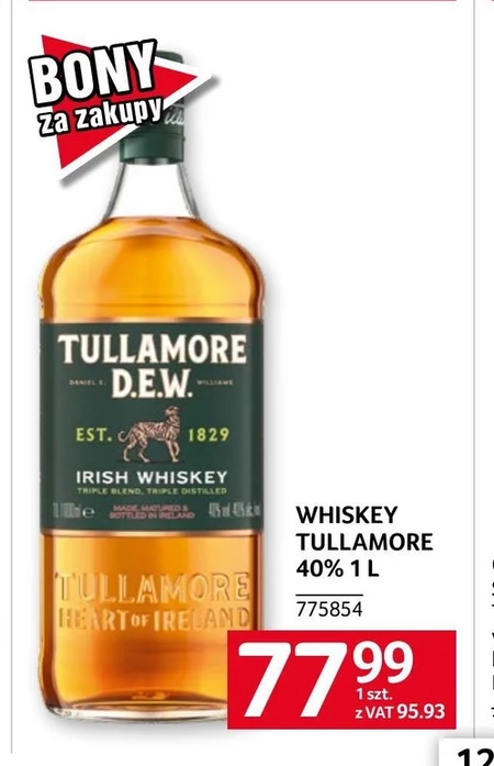 Whiskey Tullamore Dew
