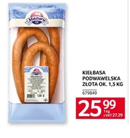 Kiełbasa podwawelska Mazury
