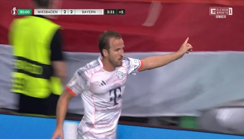 SV Wehen Wiesbaden - FC Bayern Monachium. Skrót meczu. WIDEO (Eleven Sports)