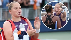 Tak Ostapenko potraktowała rywalkę. Awantura na korcie. Eliminacja Łotyszki