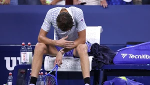 Daniił Miedwiediew podczas US Open 2025