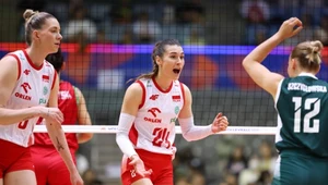 Magdalena Stysiak, Paulina Damaske i Aleksandra Szczygłowska w barwach reprezentacji Polski