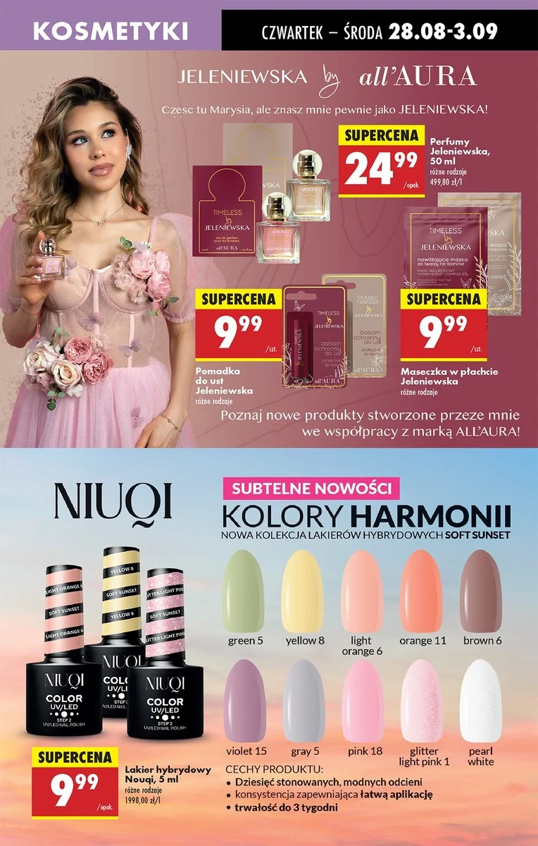 Kosmetyki Jeleniewskiej w Biedronce - limitowana kolekcja już dostępna!