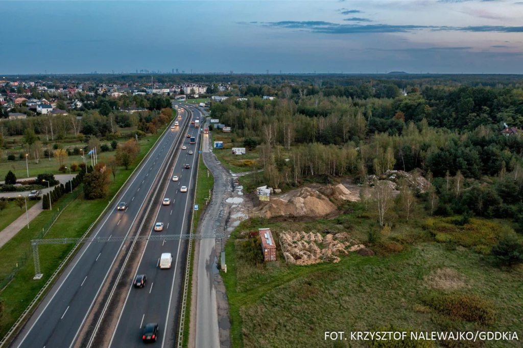 Droga ekspresowa S7 łączy północ Polski z południem.