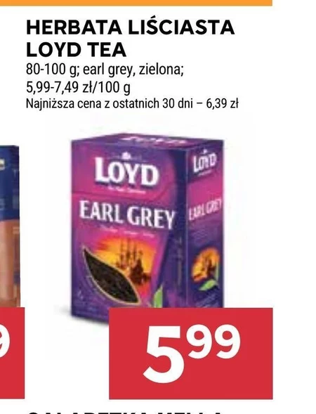 Herbata zielona Loyd