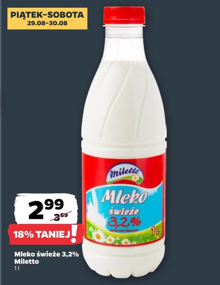 Молоко Miletto