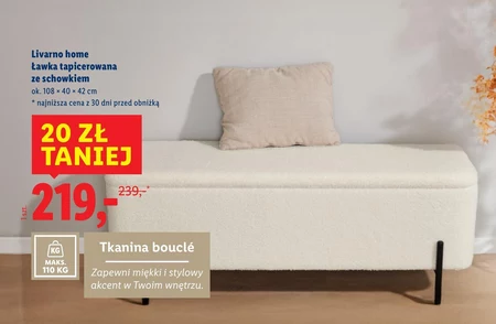 Ławka ze schowkiem Ok.