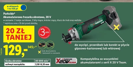 Frezarka Parkside