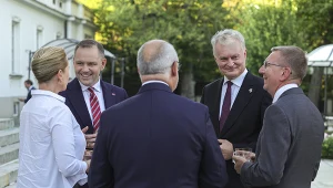 Liderzy państw, którzy zjechali do Warszawy na zaproszenie Karola Nawrockiego