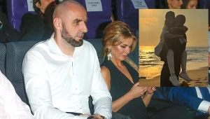 Marcin Gortat z żoną