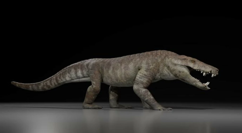 Krokodyl Kostensuchus z Argentyny miał porażające zęby Krokodyl Kostensuchus z Argentyny miał porażające zęby