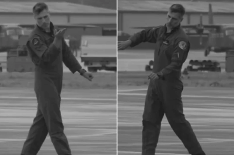 To nagranie "Slaba" pojawiło się przed tragedią. Ćwiczył do jednego z lotów To nagranie "Slaba" pojawiło się przed tragedią. Ćwiczył do jednego z lotów