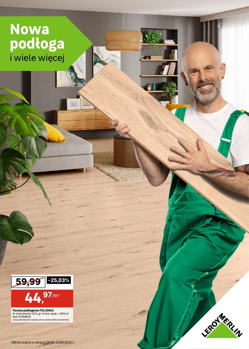 Gazetka promocyjna Leroy Merlin - ważna od 29. 08. 2025 do 23. 09. 2025