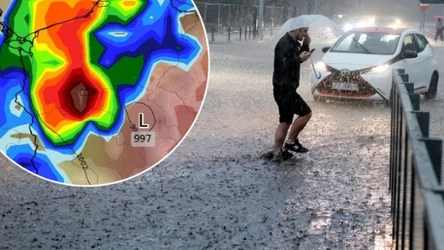 Burze z ulewami, gradem i silnym wiatrem skupią się na zachodniej części Polski. Na wschodzie będzie z kolei upalnie - miejscami do 33 stopni