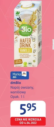 Napój owsiany DmBio