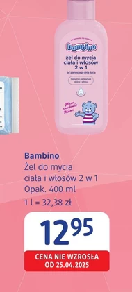 Żel do mycia ciała Bambino
