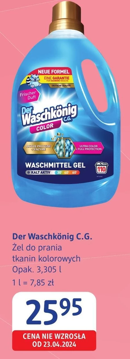Żel do prania DER WASCHKÖNIG