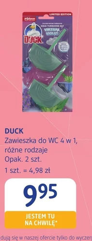 Zawieszka do wc Duck
