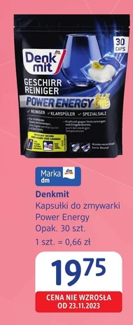 Kapsułki do zmywarki Denkmit