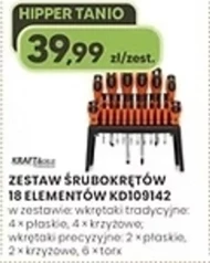 Zestaw śrubokrętów Kraft
