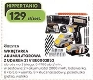 Akumulatorowa wkrętarka Besten