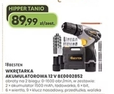 Akumulatorowa wkrętarka