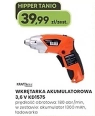 Akumulatorowa wkrętarka Kraft